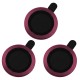 Set of Camera Lens protector priekš Apple iPhone 18 Pro - Bordo - Aizmugurējās kameras aizsargstikls