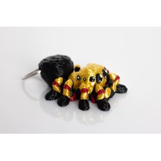 Bitty Beasts 3D Print Keychain - Tarantul (Melns) - Atslēgu piekariņš / Somas piekariņš