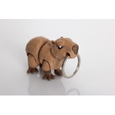 Bitty Beasts 3D Print Keychain - Capibara - Atslēgu piekariņš / Somas piekariņš