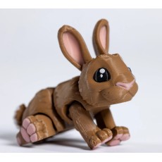 Bitty Beasts 3D Print Keychain - Bunny - Atslēgu piekariņš / Somas piekariņš