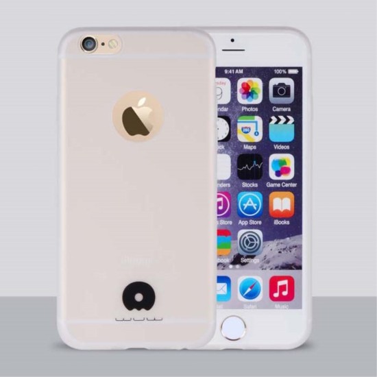 JLW Candy Series TPU Case priekš Apple iPhone 6s Plus / 6 Plus 5.5 inch - Caurspīdīgs - silikona apvalks (bampers, vāciņš, slim TPU silicone case cover, bumper)