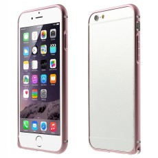 Hippocampal Buckle Metal Bumper Case priekš Apple iPhone 6 / 6S - Pink - alumīnija metāla sānu apvalks / bampers