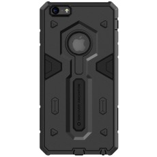 NILLKIN Defender II Series PC and TPU Combo Case priekš Apple iPhone 6s Plus / 6 Plus (5.5 inch) - Melns - silikona / plastikāta apvalks (bampers, vāciņš, lim TPU case cover, bumper)