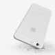 Cafele Ultra Thin 0.4mm Matte Case priekš Apple iPhone 6 Plus / 6S Plus - Balts - matēts plastikas aizmugures apvalks (bampers, vāciņš, slim silicone cover shell, bumper)
