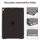 Tri-fold Stand PU Smart Auto Wake/Sleep Leather Case priekš Apple iPad Pro 10.5 (2017) / Air 3 10.5 (2019) - Melns - sāniski atverams maciņš ar stendu