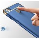 IPAKY 3-In-1 Electroplating PC Hard Back Cover for Xiaomi Redmi 4X - Blue - plastikas aizmugures apvalks (bampers, vāciņš, PU back cover, bumper shell)