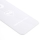 4D Curved Full Size Tempered Glass screen protector priekš Apple iPhone 11 Pro / X / XS - White - Ekrāna Aizsargstikls / Bruņota Stikla Aizsargplēve