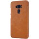 NILLKIN Qin Series APP Smart Leather View Case for Asus Zenfone 3 ZE552KL - Brown - sāniski atverams maciņš ar lodziņu (ādas maks, grāmatiņa, leather book wallet case cover)
