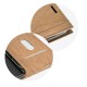 Forcell Wood Book Case priekš LG Q6 M700 - Brūns - sāniski atverams maciņš ar stendu (ādas maks, grāmatiņa, leather book wallet case cover stand)