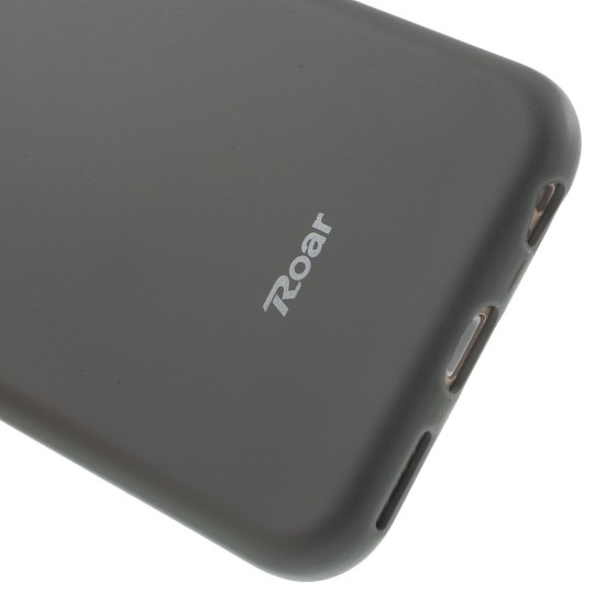 RoarKorea All Day Colorful Jelly Case priekš Xiaomi Redmi Note 5A - Pelēks - matēts silikona apvalks (bampers, vāciņš, slim TPU silicone cover shell, bumper)