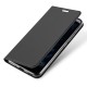 Dux Ducis Skin Pro series priekš HTC U11 Plus - Tumši Pelēks - sāniski atverams maciņš ar magnētu un stendu (ādas maks, grāmatiņa, leather book wallet case cover stand)