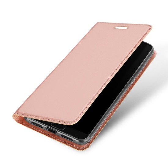 Dux Ducis Skin Pro series priekš Xiaomi Redmi Note 5A Prime - Rozā Zelts - sāniski atverams maciņš ar magnētu un stendu (ādas maks, grāmatiņa, leather book wallet case cover stand)