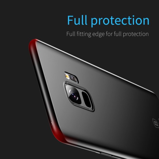 BASEUS Ultra Thin Matte PP Phone Case for Samsung Galaxy S9 G960 - Black - silikona aizmugures apvalks (bampers, vāciņš, slim TPU silicone case cover, bumper)
