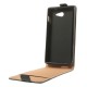 Telone Flexi LG L Bello D331 vertikāli atverams - Melns - vertikāli atverams maciņš (ādas telefona maks, leather book vertical flip case cover)