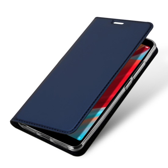 Dux Ducis Skin Pro series priekš Xiaomi Redmi S2 - Tumši Zils - sāniski atverams maciņš ar magnētu un stendu (ādas maks, grāmatiņa, leather book wallet case cover stand)