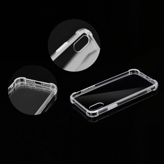 RoarKorea Armor Jelly priekš Xiaomi Mi A2 Lite / Redmi 6 Pro - Caurspīdīgs - triecienizturīgs silikona bampers ar plastikāta aizmugures apvalku (bampers, vāciņš, TPU silicone case cover, bumper)