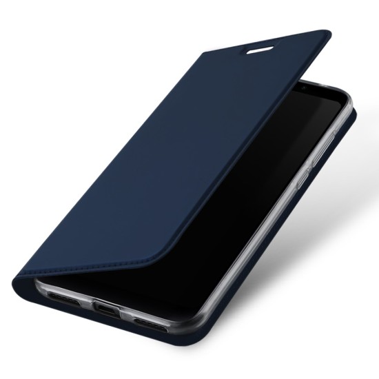 Dux Ducis Skin Pro series priekš Xiaomi Redmi 5 - Zils - sāniski atverams maciņš ar magnētu un stendu (ādas maks, grāmatiņa, leather book wallet case cover stand)