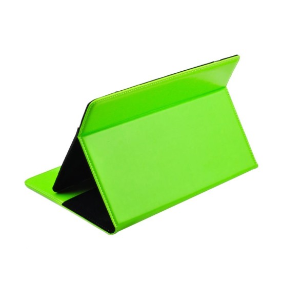 Blun Universal Book Case Stand Cover priekš 7 inch Tablet PC - Zaļš - Universāls sāniski atverams maks planšetdatoriem ar stendu (ādas grāmatiņa, leather book wallet case cover stand)