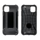 Forcell Armor Case priekš Apple iPhone XR - Melns - triecienizturīgs silikona aizmugures apvalks (bampers, vāciņš, slim TPU silicone case shell cover, bumper)