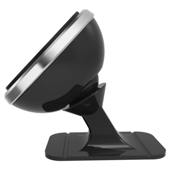 Baseus Universal 360 Car Dashboard Mount Holder - Sudrabains - universāls stiprinājums uz automašīnas paneļa