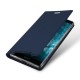 Dux Ducis Skin Pro series priekš Sony Xperia XZ3 H9436 - Tumši Zils - sāniski atverams maciņš ar magnētu un stendu (ādas maks, grāmatiņa, leather book wallet case cover stand)