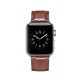 Top Layer Crazy Horse Texture Cowhide Leather Watch Band для Apple Watch 42 / 44 / 45 mm / Ultra 49 mm - Коричневый - ремешок для часов из натуральной кожи