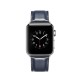 Top Layer Crazy Horse Texture Cowhide Leather Watch Band для Apple Watch 38 / 40 / 41 mm - Синий - ремешок для часов из натуральной кожи