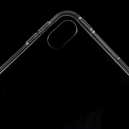 Flexible Clear TPU Tablet Cover Case priekš Apple iPad Pro 12.9 (2018) - Caurspīdīgs - silikona apvalks (bampers, vāciņš, slim TPU silicone shell, bumper)