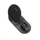 Qi Wireless Quick Charger QC 10W Set (Phone Watch Airpods) - Чёрный - Универсальная индуктивная беспроводная USB зарядка-подставка