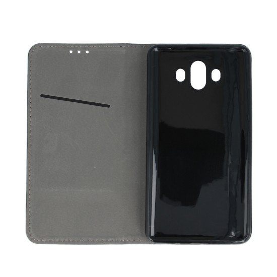 Smart Magnetic Book Case priekš Xiaomi Redmi Go - Melns - sāniski atverams maciņš ar stendu