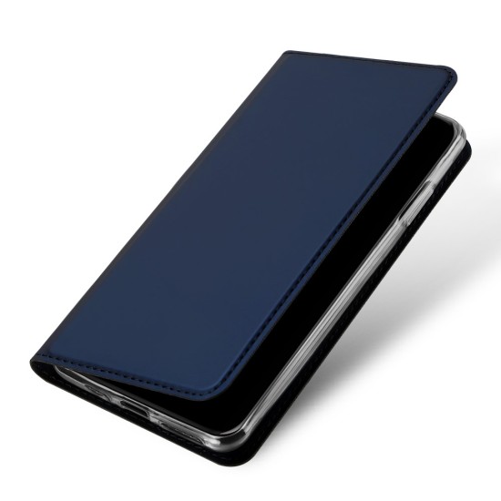 Dux Ducis Skin Pro series priekš Apple iPhone 11 Pro - Tumši Zils - sāniski atverams maciņš ar magnētu un stendu (ādas maks, grāmatiņa, leather book wallet case cover stand)