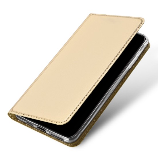 Dux Ducis Skin Pro series priekš Apple iPhone 11 Pro Max - Zelts - sāniski atverams maciņš ar magnētu un stendu (ādas maks, grāmatiņa, leather book wallet case cover stand)