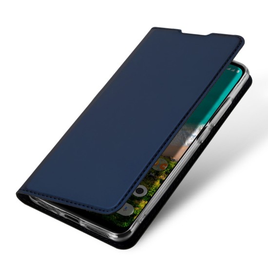 Dux Ducis Skin Pro series priekš Xiaomi Mi A3 - Tumši Zils - sāniski atverams maciņš ar magnētu un stendu (ādas maks, grāmatiņa, leather book wallet case cover stand)