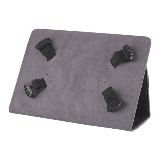 Universal Book Case Orbi Wrapper Stand Cover priekš 10-inch Tablet PC - Melns - Universāls sāniski atverams maks planšetdatoriem ar stendu (ādas grāmatiņa, leather book wallet case cover stand)