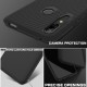 Twill Texture Silicone Mobile Phone Cover Shell priekš Huawei P Smart Z / Honor 9X - Melns - triecienizturīgs silikona aizmugures apvalks (bampers, vāciņš, slim TPU silicone case shell cover, bumper)