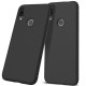 Twill Texture Silicone Mobile Phone Cover Shell для Xiaomi Redmi Note 7 - Чёрный - противоударная силиконовая накладка / бампер (крышка чехол, shell cover, bumper)