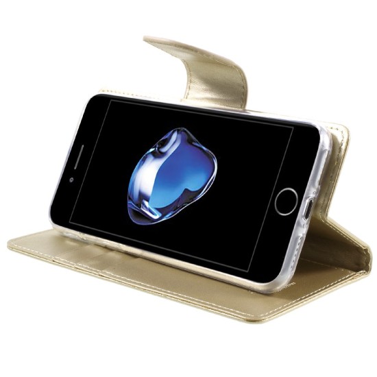 Mercury Bravo Flip Case priekš Apple iPhone 11 Pro - Zelts - sāniski atverams maciņš ar stendu