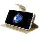 Mercury Bravo Flip Case priekš Apple iPhone XS Max - Zelts - sāniski atverams maciņš ar stendu (ādas grāmatveida maks, leather book wallet cover stand)