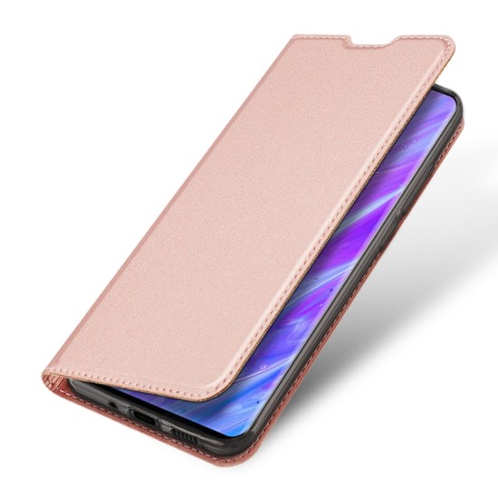 Dux Ducis Skin Pro series priekš Samsung Galaxy S20 Plus 5G G986 - Rozā Zelts - sāniski atverams maciņš ar magnētu un stendu (ādas maks, grāmatiņa, leather book wallet case cover stand)