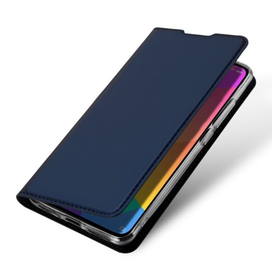 Dux Ducis Skin Pro series priekš Xiaomi Mi 9 Lite - Tumši Zils - sāniski atverams maciņš ar magnētu un stendu (ādas maks, grāmatiņa, leather book wallet case cover stand)