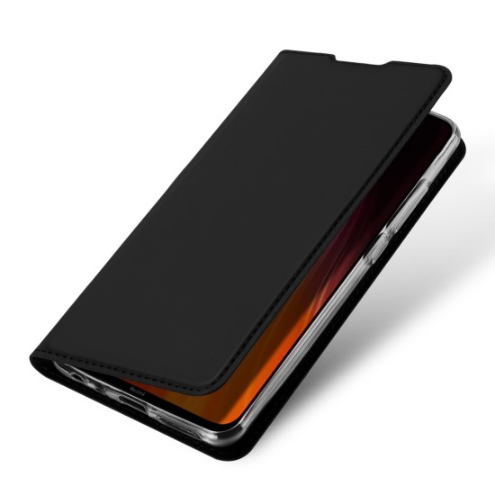 Dux Ducis Skin Pro series priekš Xiaomi Redmi Note 8 / Note 8 (2021) - Melns - sāniski atverams maciņš ar magnētu un stendu (ādas maks, grāmatiņa, leather book wallet case cover stand)