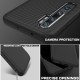 Twill Texture Silicone Mobile Phone Cover Shell priekš Xiaomi Mi Note 10 / Note 10 Pro - Melns - triecienizturīgs silikona aizmugures apvalks (bampers, vāciņš, slim TPU silicone case shell cover, bumper)