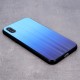 Aurora Glass Back Case priekš Huawei P Smart (2019) / Honor 10 Lite - Gaiši Zils - silikona un stikla aizmugures apvalks (bampers, vāciņš, TPU back cover, bumper shell)