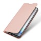 Dux Ducis Skin Pro series priekš Samsung Galaxy Note 10 Lite N770 - Rozā Zelts - sāniski atverams maciņš ar stendu (ādas maks, grāmatiņa, leather book wallet case cover stand)