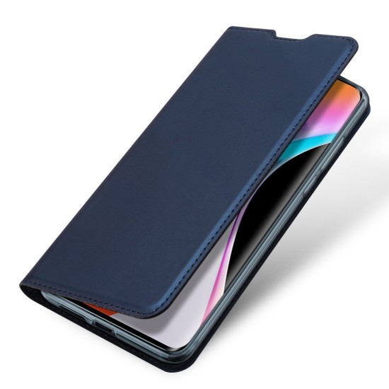 Dux Ducis Skin Pro series priekš Xiaomi Mi 10 5G / Mi 10 Pro 5G - Tumši Zils - sāniski atverams maciņš ar magnētu un stendu (ādas maks, grāmatiņa, leather book wallet case cover stand)