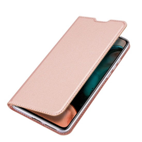 Dux Ducis Skin Pro series priekš Xiaomi Poco F2 Pro - Rozā Zelts - sāniski atverams maciņš ar magnētu un stendu (ādas maks, grāmatiņa, leather book wallet case cover stand)