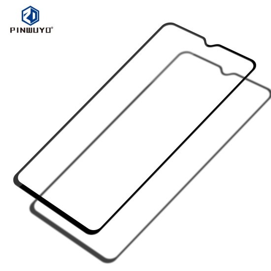 Mocolo Full Glue Tempered Glass Screen Protector priekš OnePlus 8T - Melns - Ekrāna Aizsargstikls / Bruņota Stikla Aizsargplēve