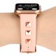 Genuine Leather Watchband with Rose Gold Fastener для Apple Watch 42 / 44 / 45 mm / Ultra 49 mm - Розовый - ремешок для часов из натуральной кожи с застёжкой