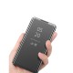 Smart Clear View Book Case priekš Samsung Galaxy A42 5G A426 - Zelts - sāniski atverams grāmatveida maciņš ar stendu