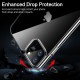 ESR Essential Zero Back Cover priekš Apple iPhone 11 - Caurspīdīgs - silikona aizmugures apvalks / bampers-vāciņš